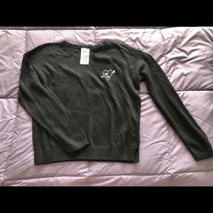 WOMENS BLACK SWEATER